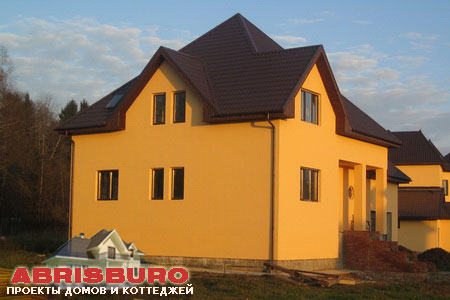 Фото строительство коттеджа К3-250. Сайт: https://www.abrisburo.ru/ Телефон: +7 (495) 725-04-78