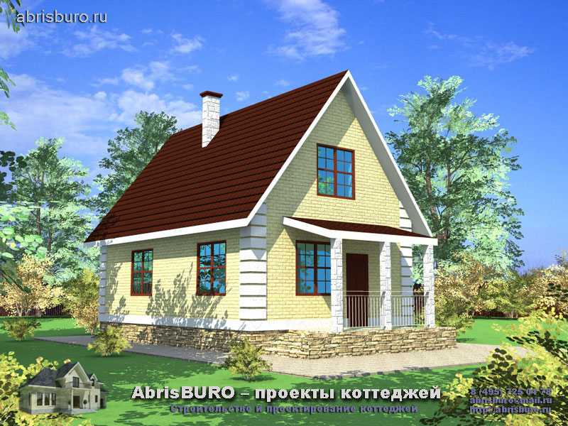 Чертежи для стройки дома в стиле русской готики