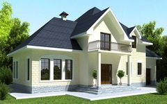 Проекты домов и коттеджей от до м²